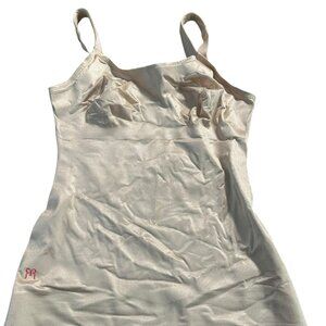 Ruby Ribbon Ultimate Cami Shapewear Tank Top Bra Size 32 Beige Nylon/Spandex